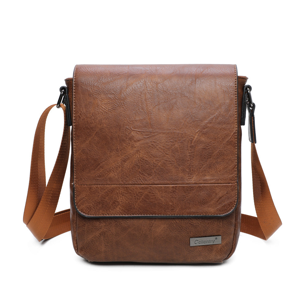 Unisex Leather Shoulder Bag image 0