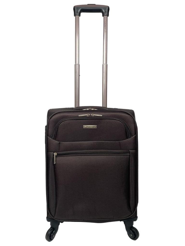 Cabin Size Hand Luggage Suitcase Weekend Travel Holiday Bag Trolley 4 Wheel Bag image 0