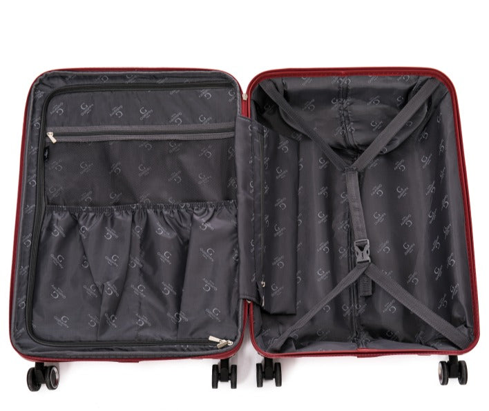 20/24/28inch Hard Shell Suitcase Set Travel Cabin Luggage 4 Wheels Trolley Case image 3