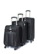 Suitcase Travel Bags Lightweight Suitcase 4 Wheel Trolley Bags Multi Pockets Bag image 0