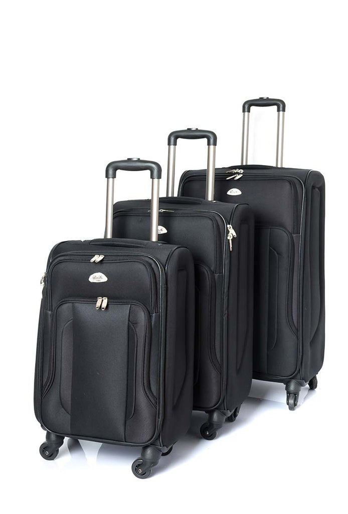 Suitcase Travel Bags Lightweight Suitcase 4 Wheel Trolley Bags Multi Pockets Bag image 0