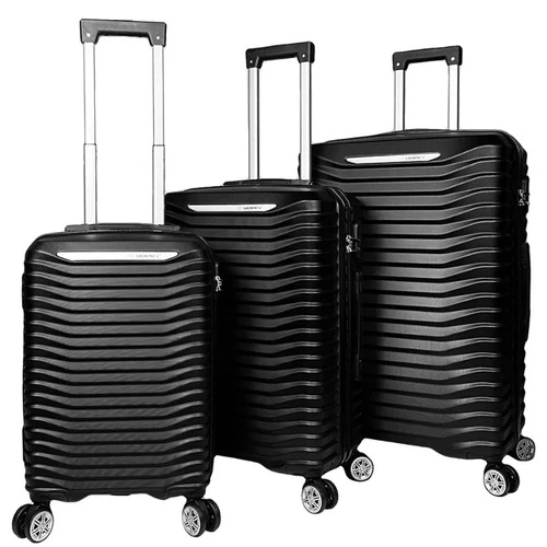 Set Of 3 Suitcases Travel Bags Lightweight Suitcase Four Wheels Multi pockets