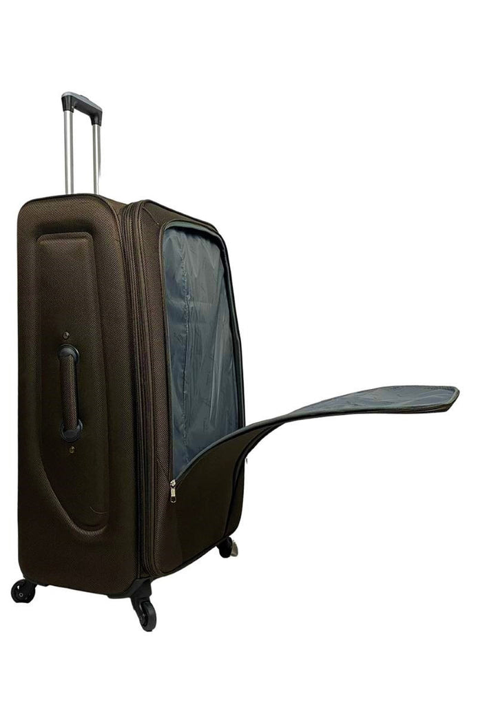 ABS 4 Wheel Suitcase Set Holiday Bag Travel Trolley Set of 3 Lightweight Luggage image 3
