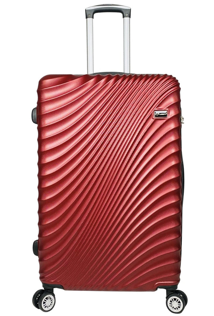 3 Suitcases ABS Set Lightweight Travel Bag Multi Pockets Luggage 4 Wheels image 1