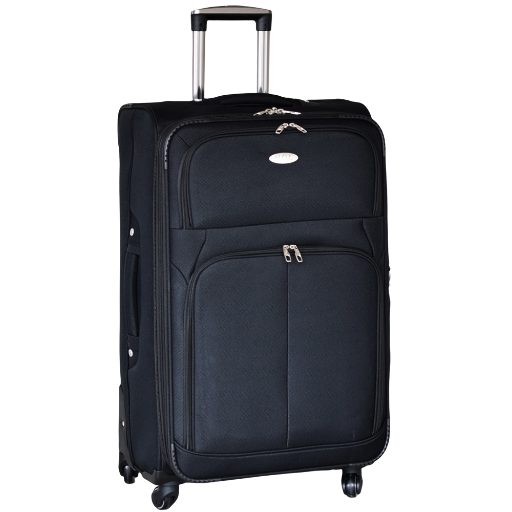 Set Of 3 Luggage Nylon Lightweight 4 Wheel Spinner Trolley Travel Bag Suitcase image 7