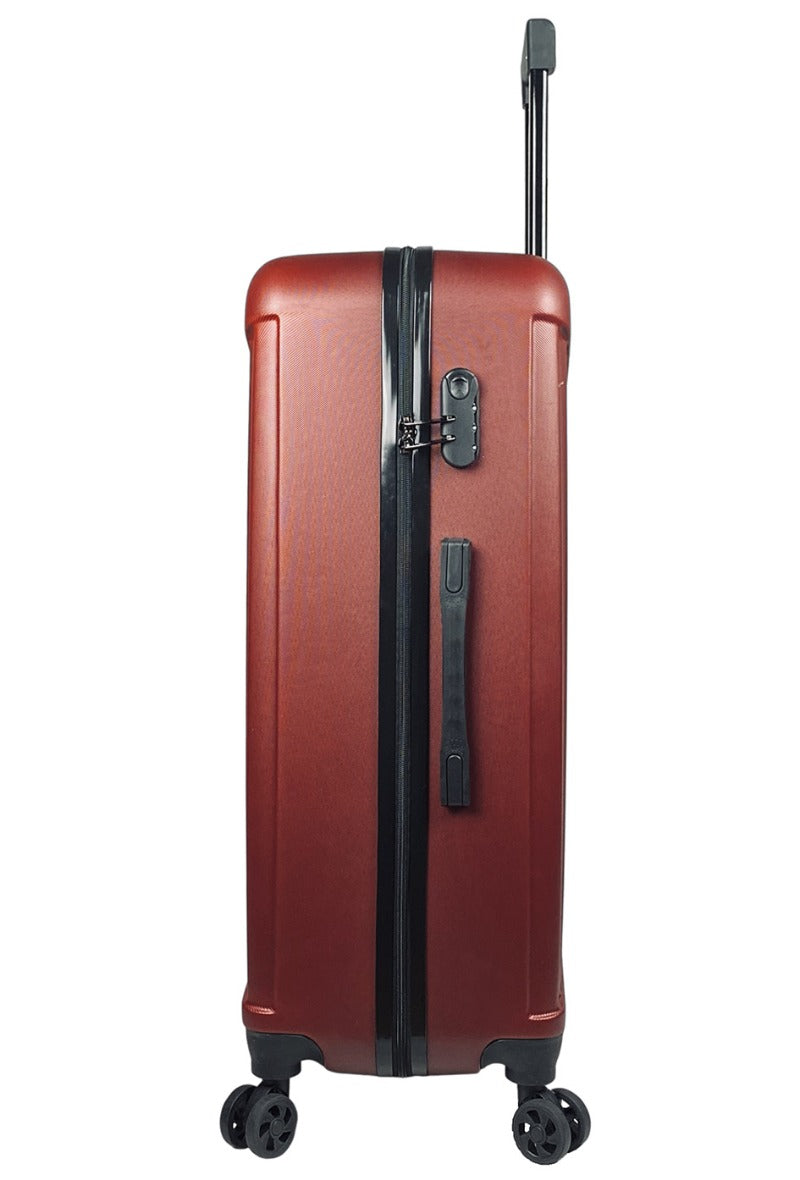 Set of 3 Suitcases Travel Bags Comfortable Lightweight 4 Wheels Multiple Pockets image 13