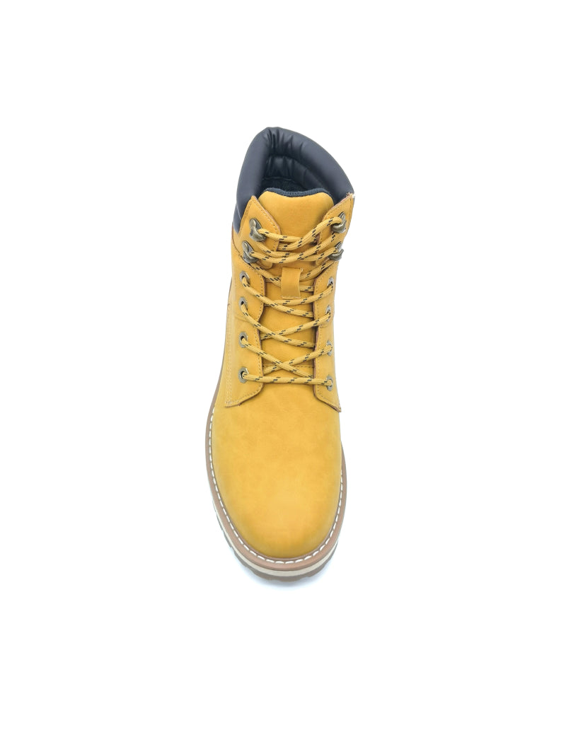 Mens Lace Up Walking Hiking Military Combat Work Ankle Biker Boots SHOES SIZE UK image 3