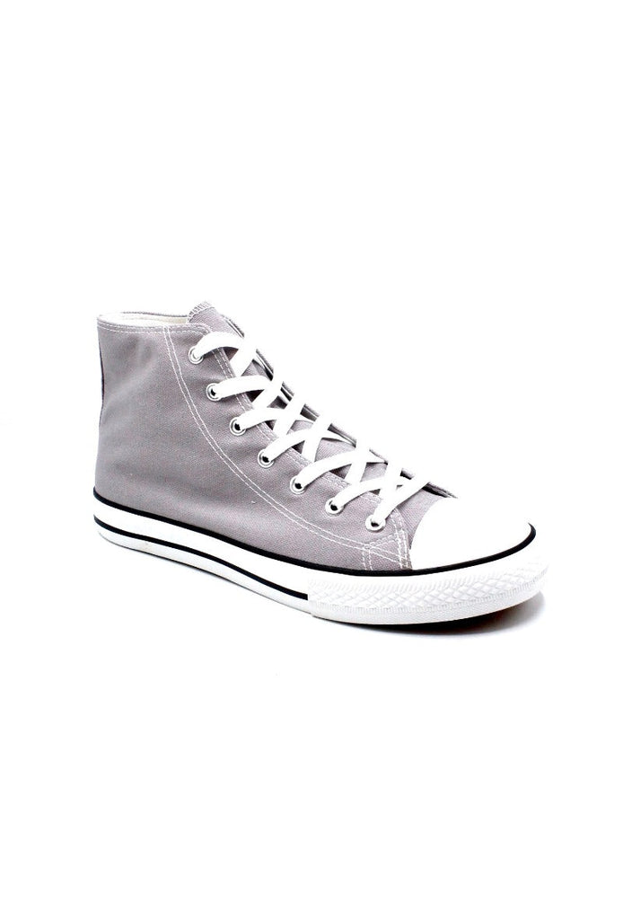 Mens Classic High Top Trainers Basketball Sneakers Lace Up Sport Shoes Walking image 5