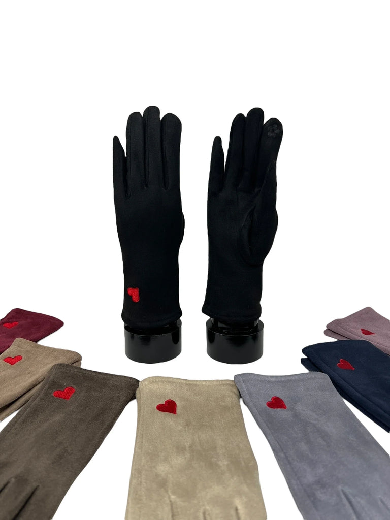 Women touch gloves Fur Lining Extra Warm image 2