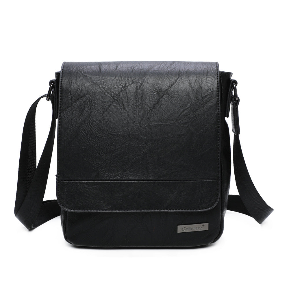 Unisex Leather Shoulder Bag image 2