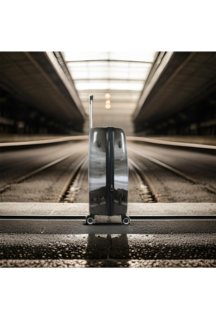 Set of 3 Reinforced ABS Suitcases Paris Luggage Collection Eiffel Tower Design image 3