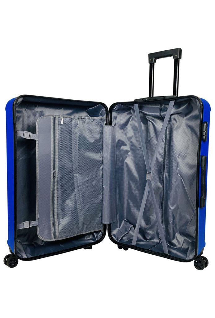 Set of 3 Suitcases Travel Bags Comfortable Lightweight 4 Wheels Multiple Pockets image 9