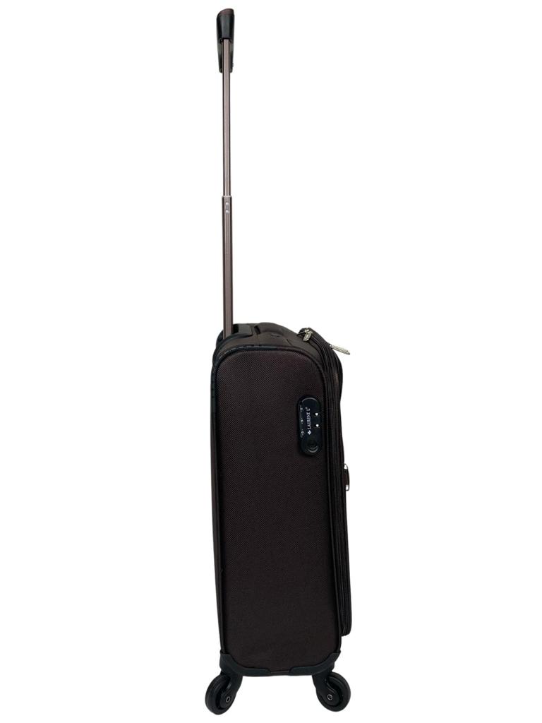 Cabin Size Hand Luggage Suitcase Weekend Travel Holiday Bag Trolley 4 Wheel Bag image 1