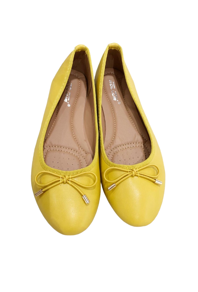 Ladies Flat Ballet Ballerina Pumps Plain Woman’s Work School Dolly Shoes image 3