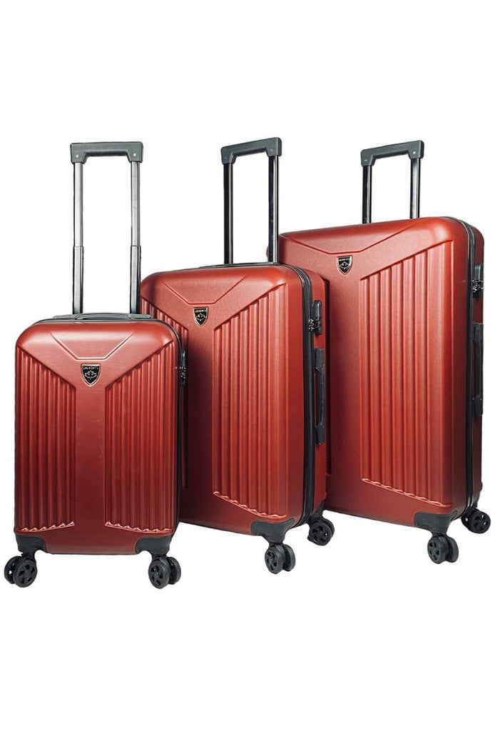 Set of 3 Suitcases Travel Bags Comfortable Lightweight 4 Wheels Multiple Pockets image 10