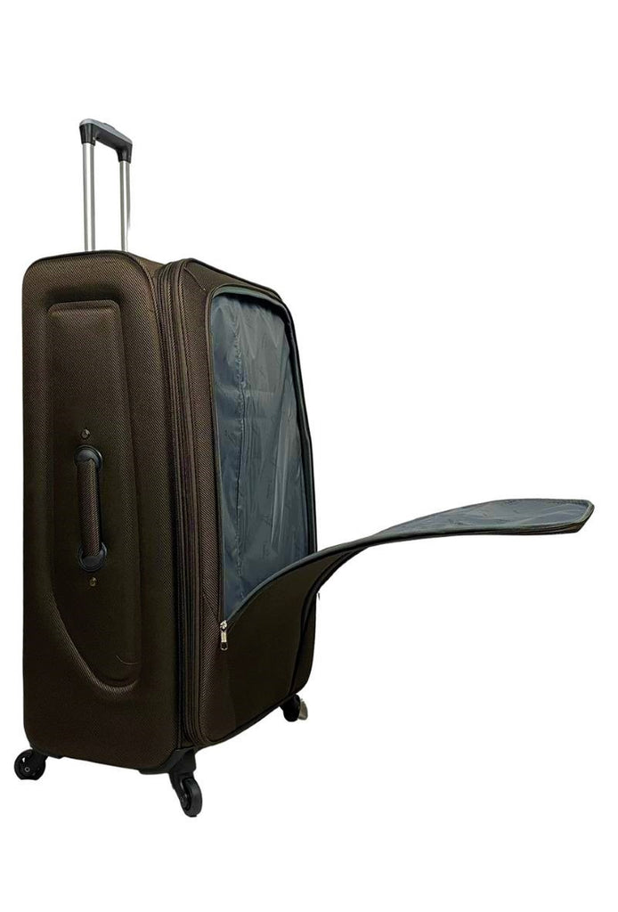 ABS 4 Wheel Suitcase Set Holiday Bag Travel Trolley Set of 3 Lightweight Luggage image 3