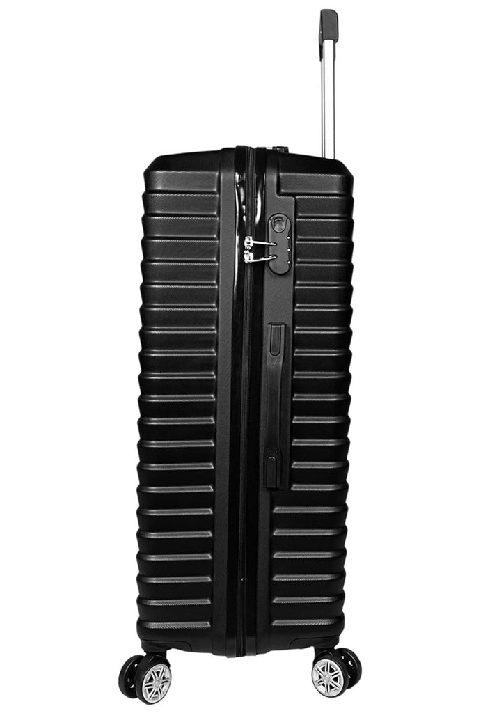 Set Of 3 Suitcases Travel Bags Lightweight Suitcase Four Wheels Multi pockets image 2