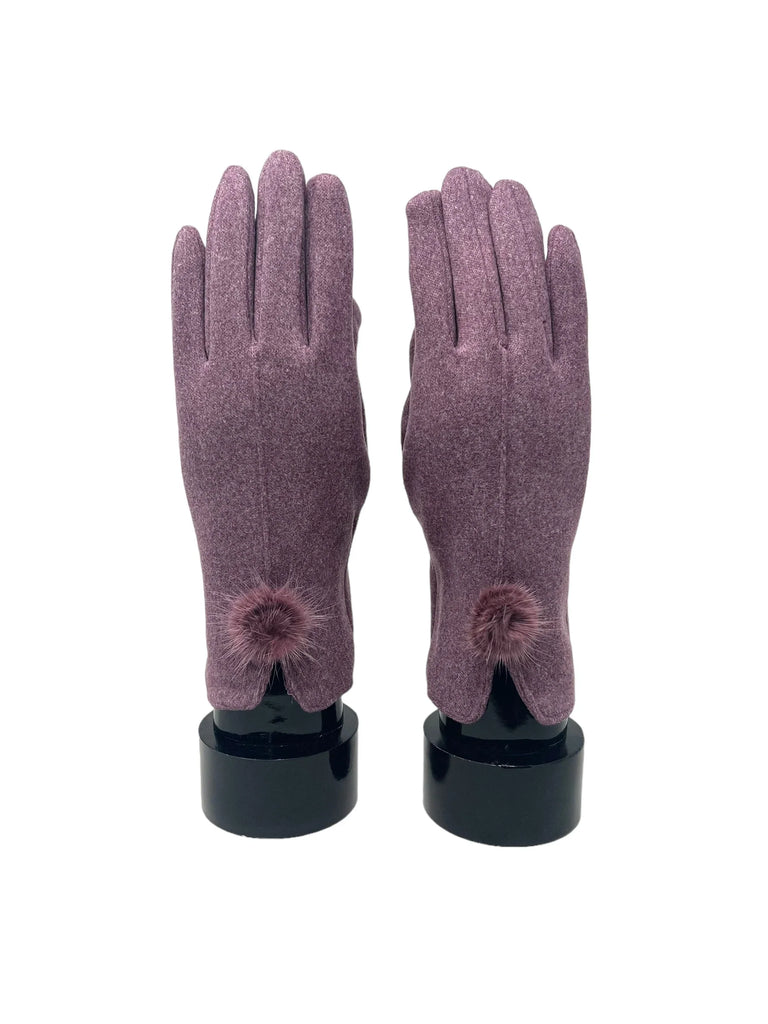 Women touch gloves Pompom image 0