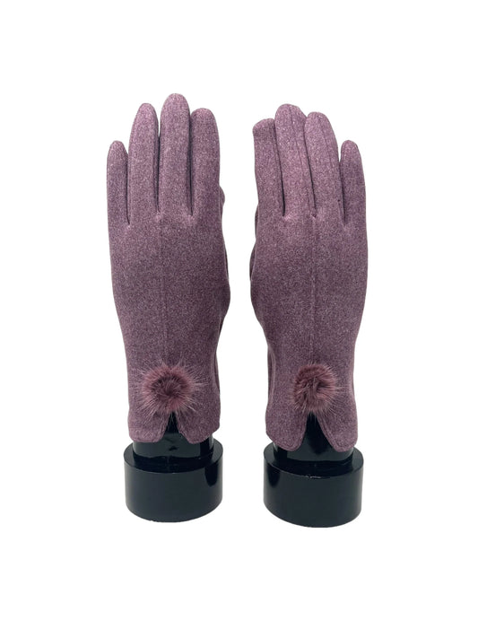 Women touch gloves Pompom image 0