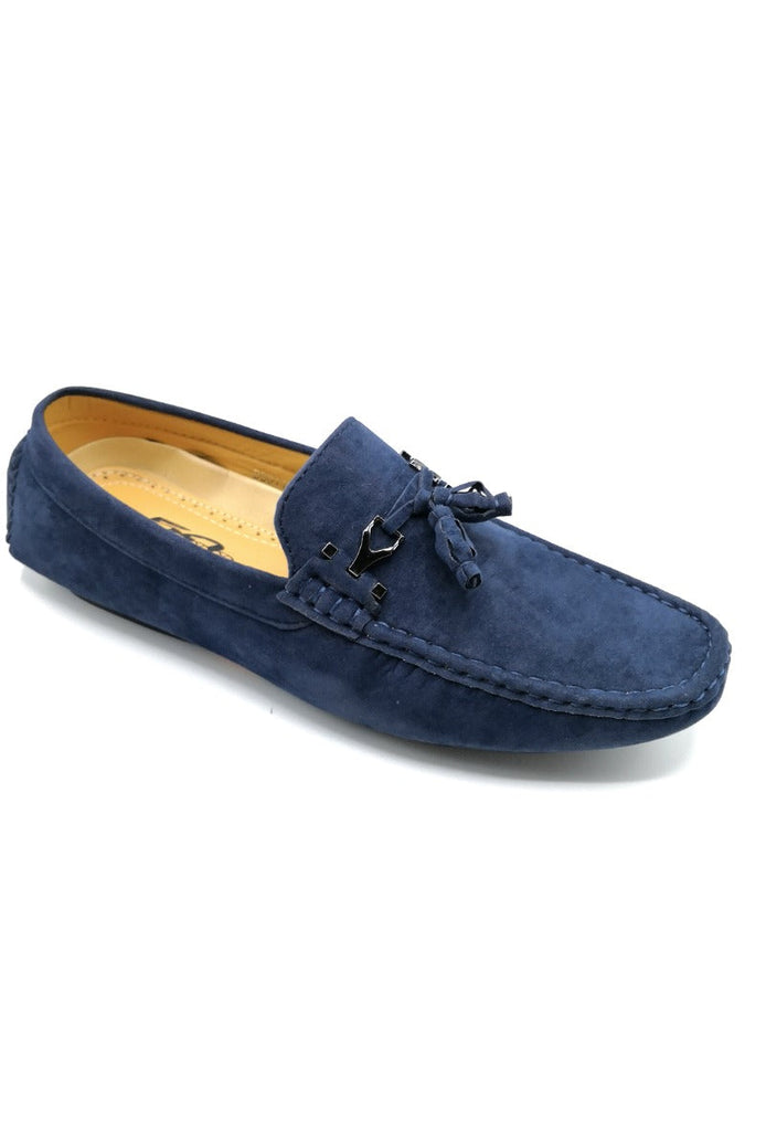 MENS FAUX LEATHER SLIP ON LOAFERS CASUAL DRIVING MOCCASIN BOAT DECK SHOES SIZE image 4