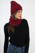 Unisex Beanie & Scarf Set Faux Fur Warm Winter Travel Outdoor Ski Thermal Set image 0