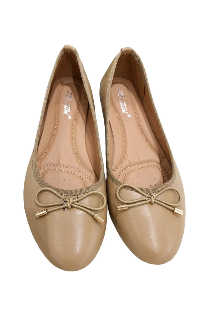 Ladies Flat Ballet Ballerina Pumps Plain Woman’s Work School Dolly Shoes image 7