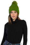 Green Beanie Warm Winter Hat image 0