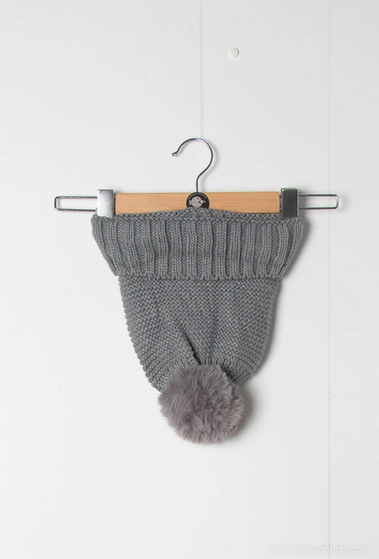 Fauxfur pompon cap Extra Warm - Large Hair Size - Unisex image 1