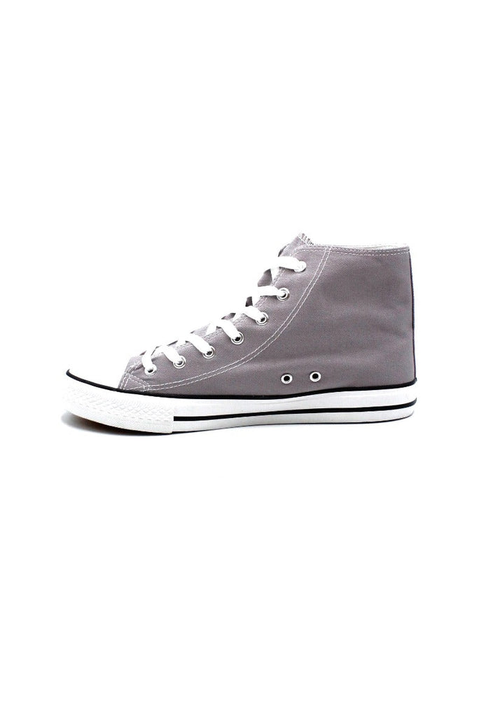 Mens Classic High Top Trainers Basketball Sneakers Lace Up Sport Shoes Walking image 8