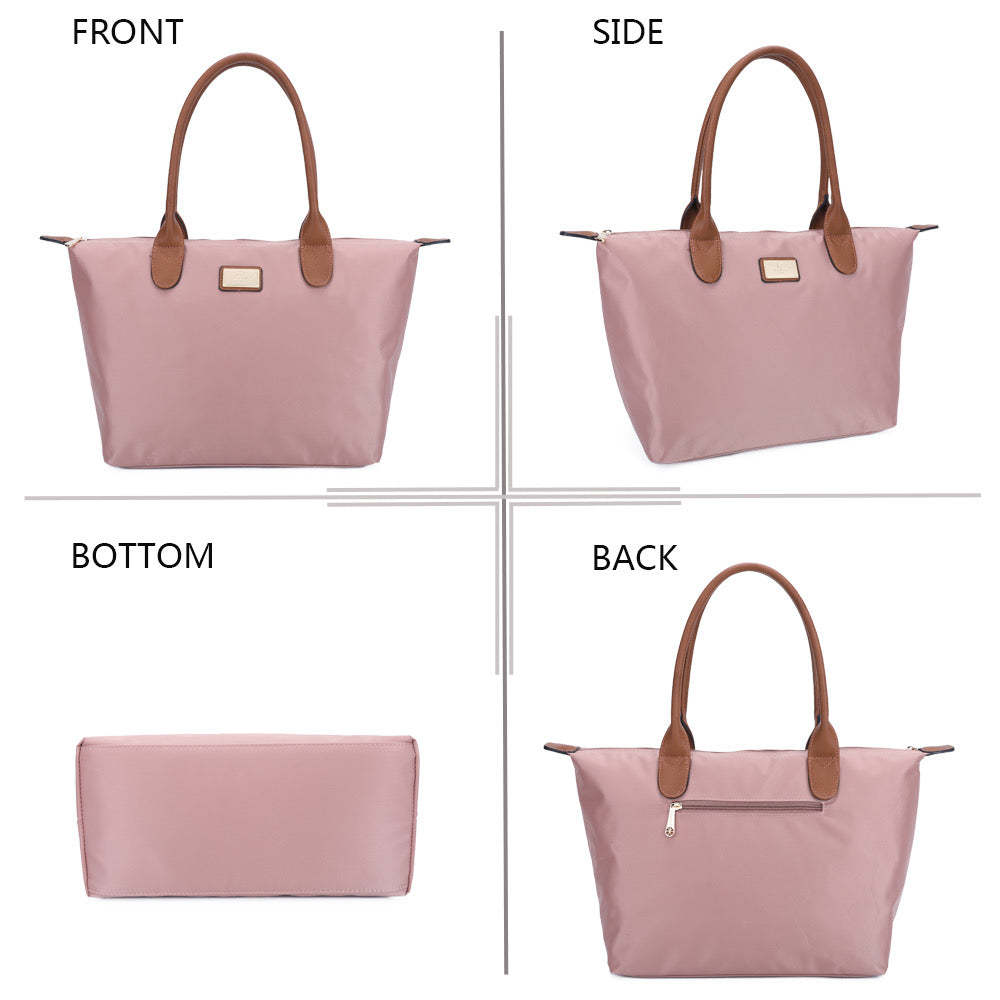 Womens Tote Handbag Canvas Work Bag image 3
