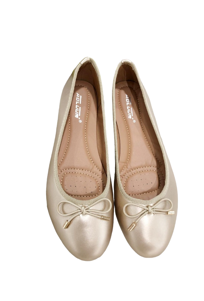 Ladies Flat Ballet Ballerina Pumps Plain Woman’s Work School Dolly Shoes image 10