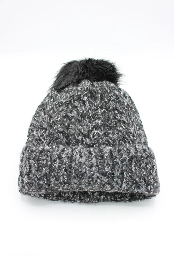 Unisex Comfy Knitted Pompom Winter Beanie image 2
