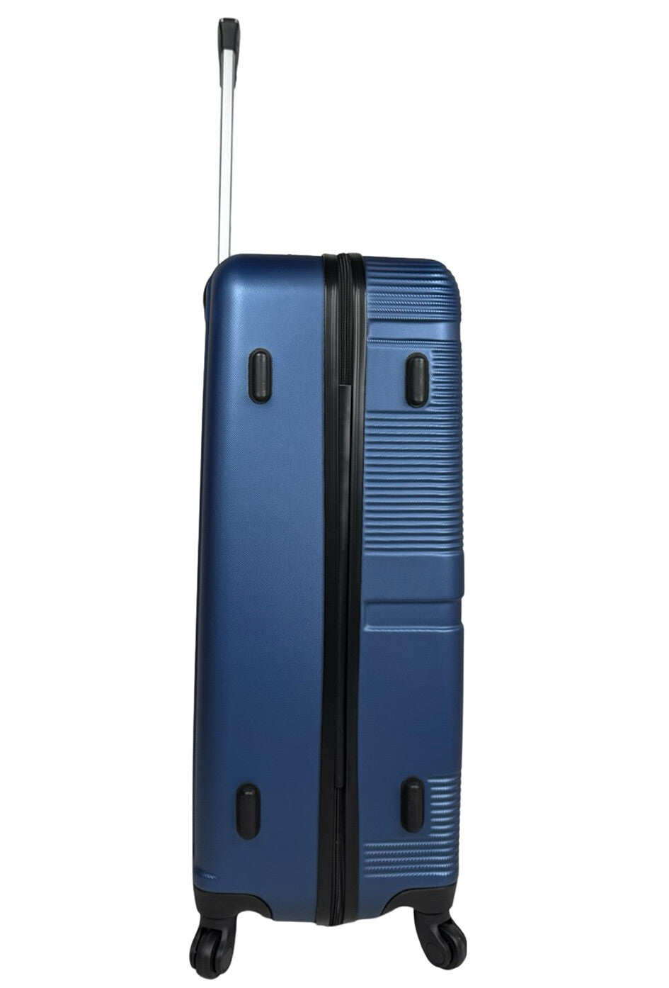 Set of 3 ABS Suitcases Hard Shell Luggage Spinner Wheels Blue ABS Travel Bags image 4